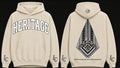 PRE-ORDER                    HERITAGE HOODY         (Sandstone Cream)