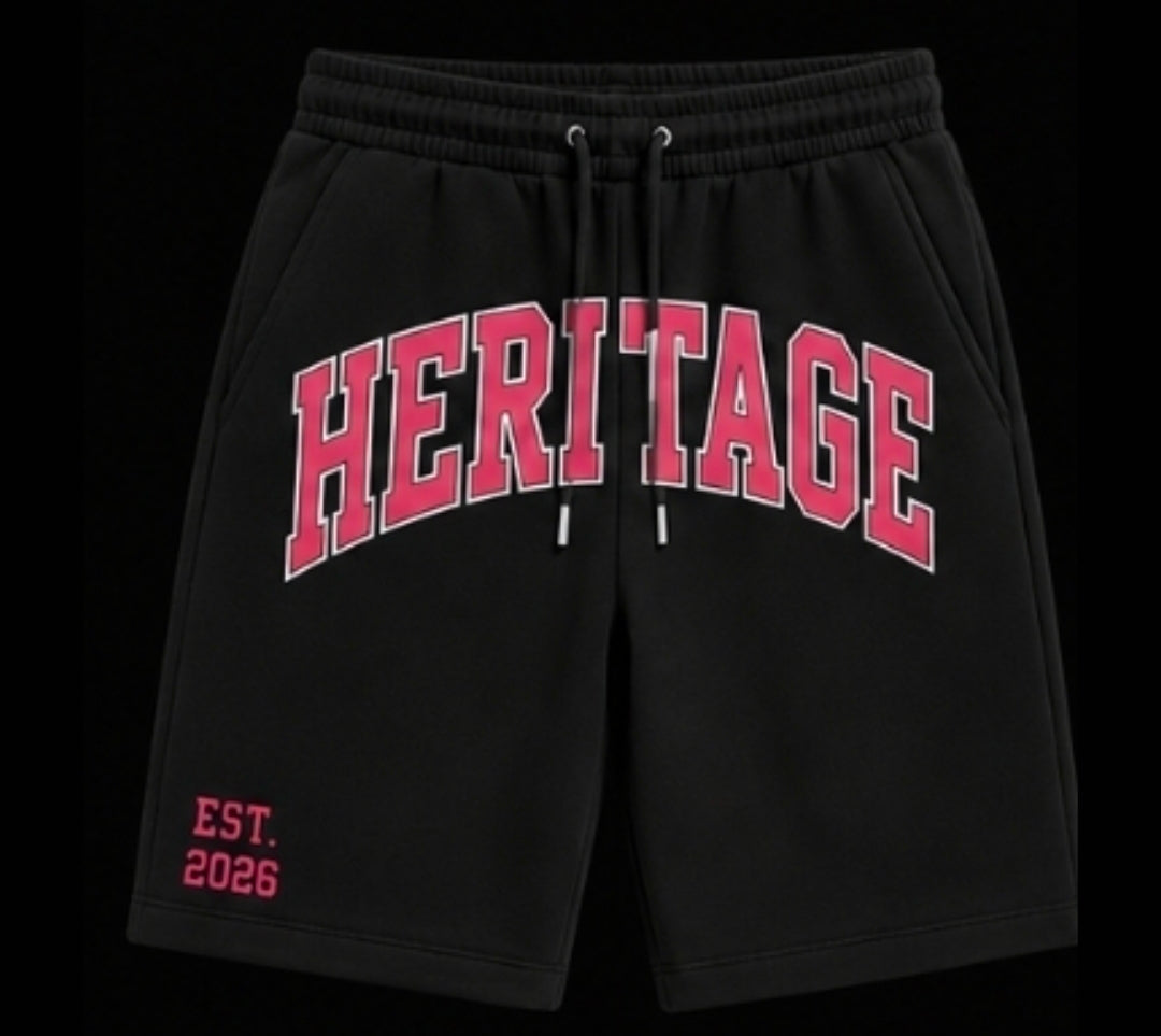 LEI&CO Heritage Premium relaxed shorts 🔥 (Oceania rose)