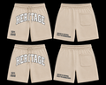 LEI&CO Heritage Premium relaxed shorts 🔥 (Sandstone cream)