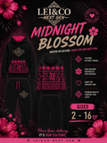 PRE-ORDER.                                             LEI&CO NEXT GEN 🔥 Kids Tracksuit 🔥 MIDNIGHT BLOSSOM 🌸