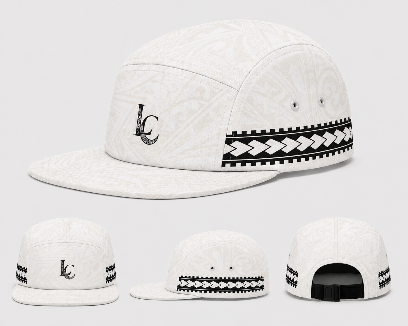PRE-ORDER                                 TOA MALOSI 5 PANEL CAP            (White & Black Edition )