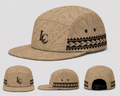 PRE-ORDER.                                       TOA MALOSI 5 PANEL CAP                               (Light Brown & Black Edition)