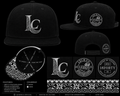 LEI &CO Deep Fitted Cap               (Midnight Black)