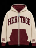 PRE-ORDER                    HERITAGE Premium Zip Hoody🔥 (Sandstone Berry)